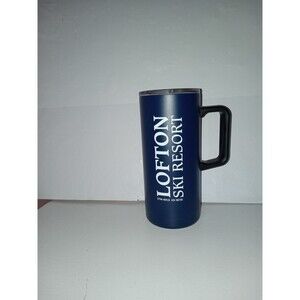 Lofton Ski Resort 17 Oz Insulated  Stainless Steel  Mug Blue